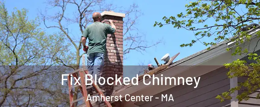  Fix Blocked Chimney Amherst Center - MA