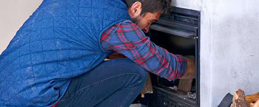 Gas Fireplace Inspection in Amherst Center, Massachusetts