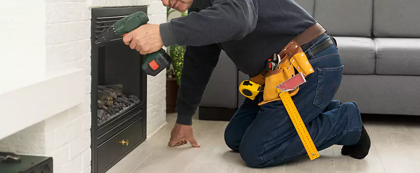 Fireplace Installation in Amherst Center, Massachusetts