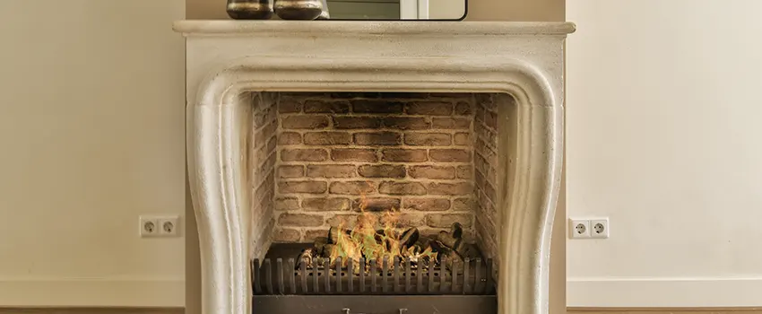 Vintage-style Fireplace Redesign in Amherst Center, Massachusetts