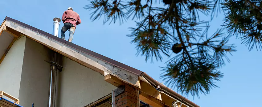Prefab Chimney Flue Installation in Amherst Center, MA