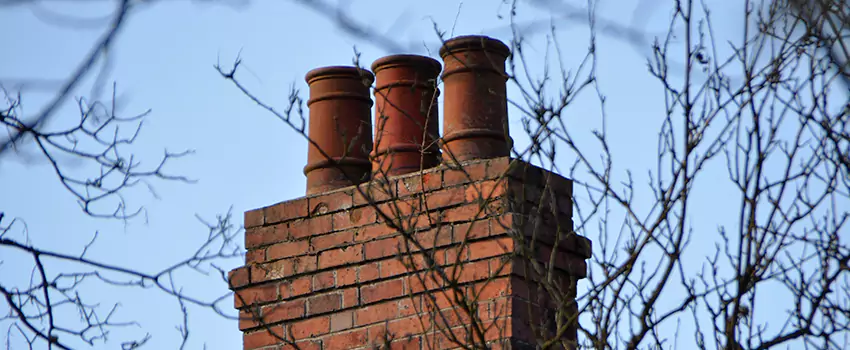 Chimney Crown Installation For Brick Chimney in Amherst Center, Massachusetts