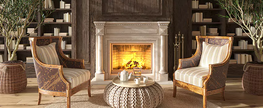 Fireplace Conversion Cost in Amherst Center, Massachusetts