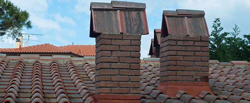 Chimney Maintenance for Cracked Tiles in Amherst Center, Massachusetts