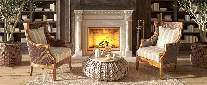 Mendota Hearth Fireplace Heat Management Inspection in Amherst Center, MA